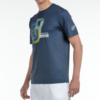 tienda de padel Madrid, tienda de padel online, tienda de padel españa, tienda de padel en linea, CAMISETA BULLPADEL BEBAS AZUL 