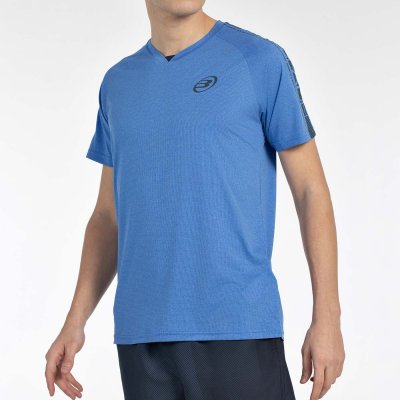 tienda de padel Madrid, tienda de padel online, tienda de padel españa, tienda de padel en linea, CAMISETA BULLPADEL BADAN AZUL 