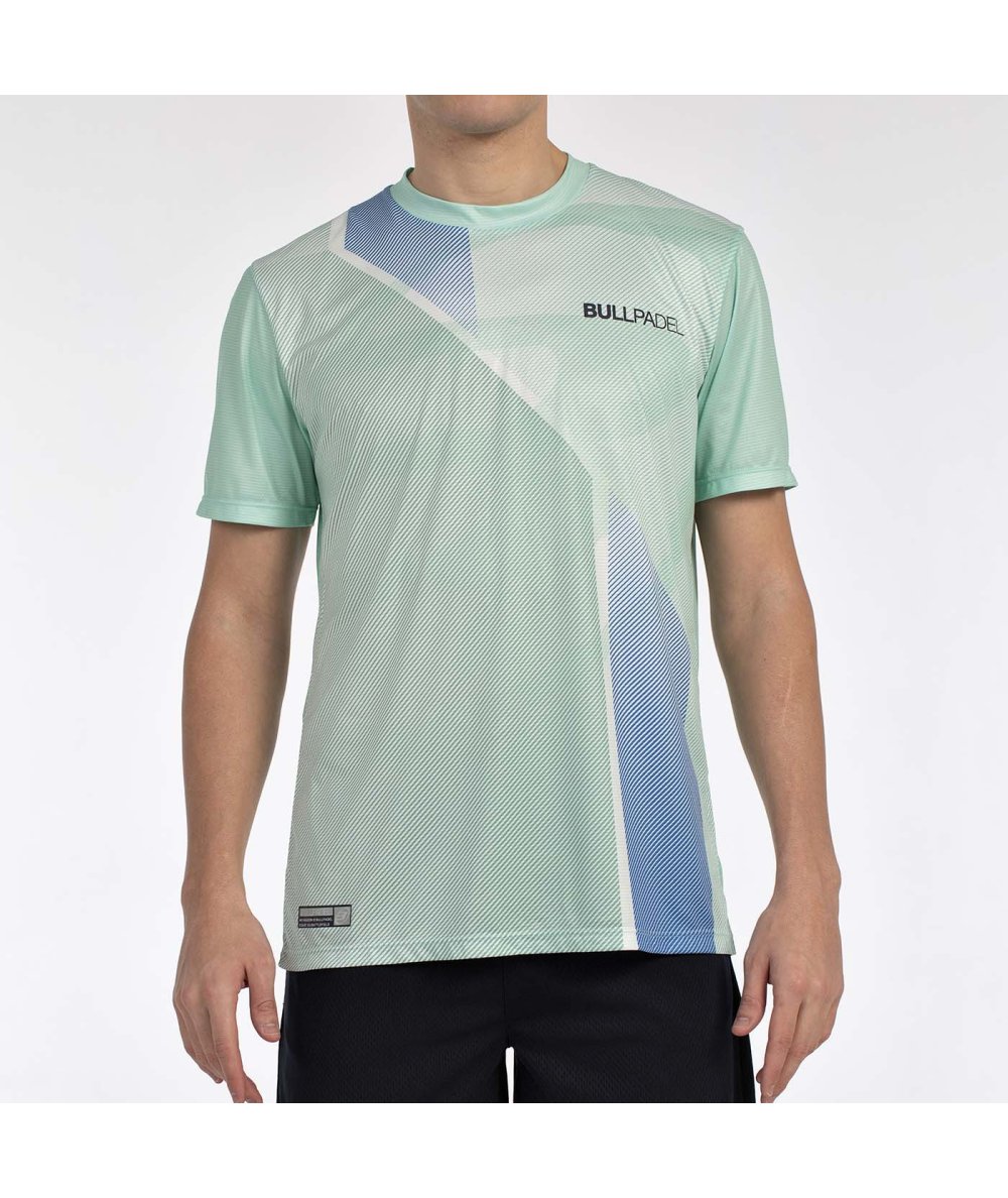 tienda de padel Madrid, tienda de padel online, tienda de padel españa, tienda de padel en linea, CAMISETA BULLPADEL BRUMO VERDE