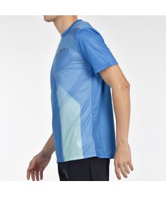 tienda de padel Madrid, tienda de padel online, tienda de padel españa, tienda de padel en linea, CAMISETA BULLPADEL BRUMO AZUL 