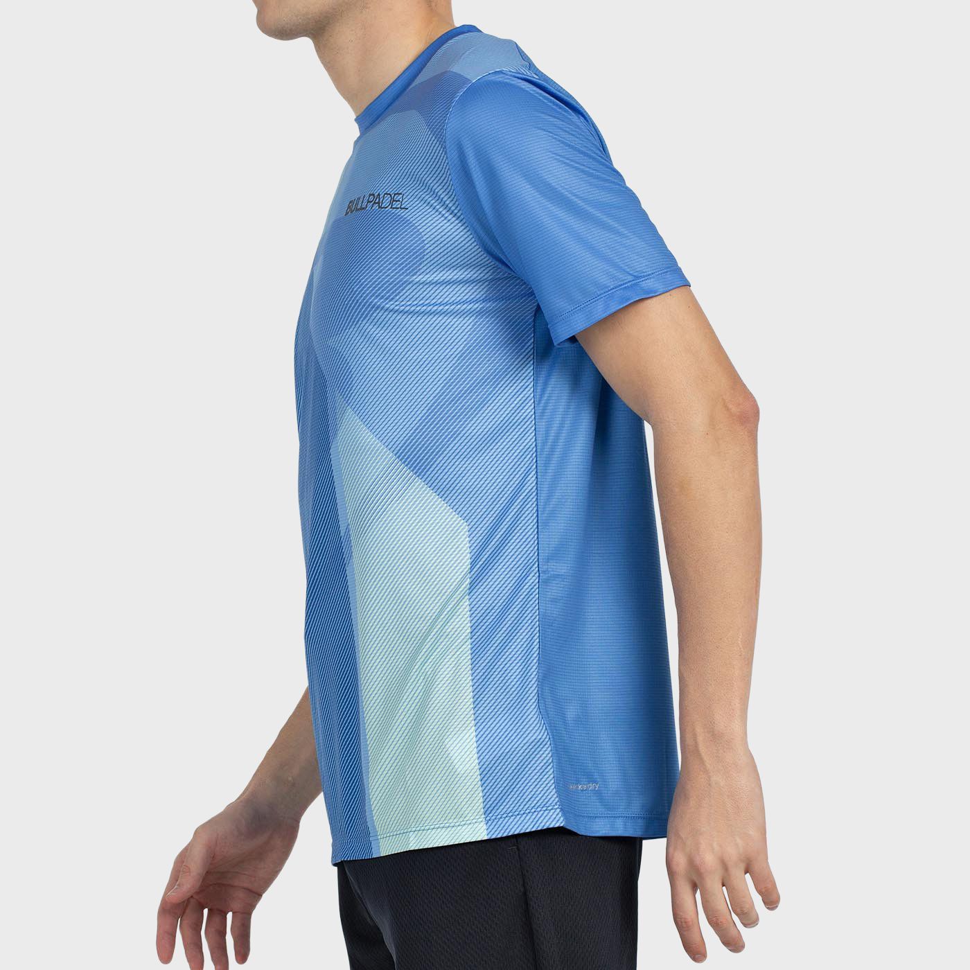 T-SHIRT BULLPADEL BRUMO BLEU ATOMIQUE
