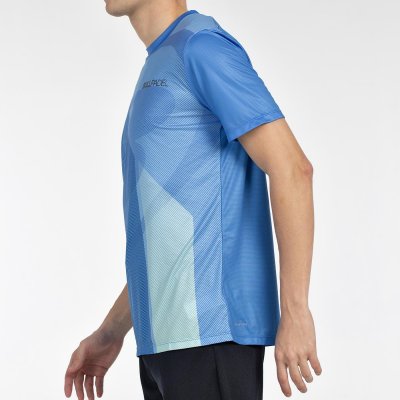 tienda de padel Madrid, tienda de padel online, tienda de padel españa, tienda de padel en linea, CAMISETA BULLPADEL BRUMO AZUL 