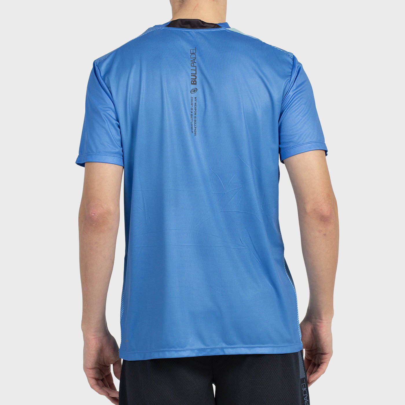 T-SHIRT BULLPADEL BRUMO BLU ATOMICO