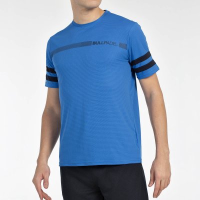 tienda de padel Madrid, tienda de padel online, tienda de padel españa, tienda de padel en linea, CAMISETA BULLPADEL BERRO AZUL 