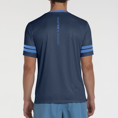 tienda de padel Madrid, tienda de padel online, tienda de padel españa, tienda de padel en linea, CAMISETA BULLPADEL BERRO AZUL 