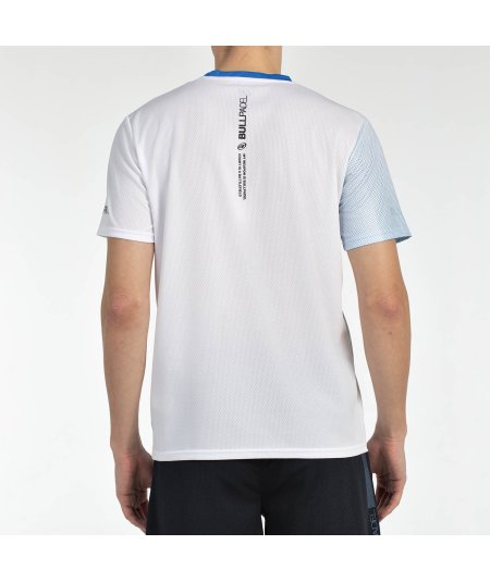 tienda de padel Madrid, tienda de padel online, tienda de padel españa, tienda de padel en linea, CAMISETA BULLPADEL BATEN BLANC