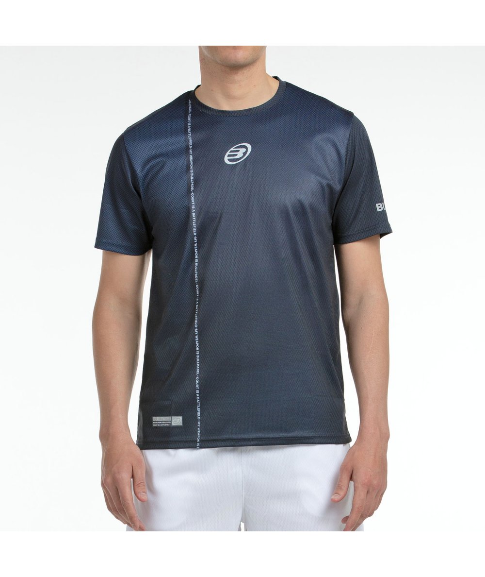 tienda de padel Madrid, tienda de padel online, tienda de padel españa, tienda de padel en linea, CAMISETA BULLPADEL BATEN AZUL 