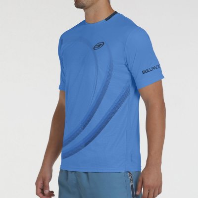 tienda de padel Madrid, tienda de padel online, tienda de padel españa, tienda de padel en linea, CAMISETA BULLPADEL BEQUE AZUL 