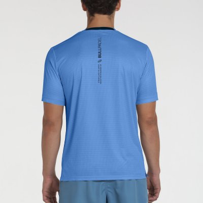 tienda de padel Madrid, tienda de padel online, tienda de padel españa, tienda de padel en linea, CAMISETA BULLPADEL BEQUE AZUL 