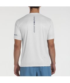 tienda de padel Madrid, tienda de padel online, tienda de padel españa, tienda de padel en linea, CAMISETA BULLPADEL BEQUE BLANC