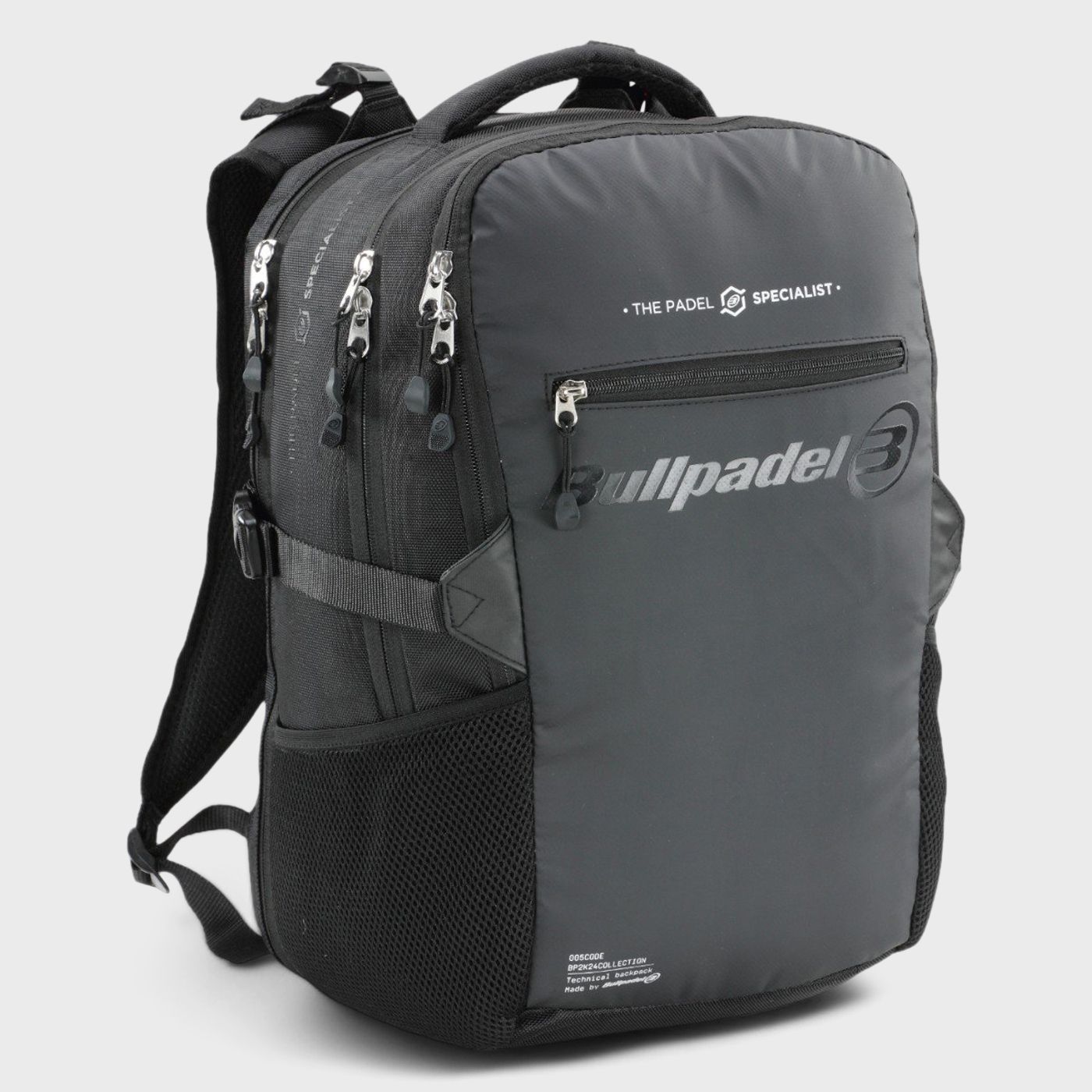 MOCHILA BULLPADEL BPM25003 TECH NEGRO