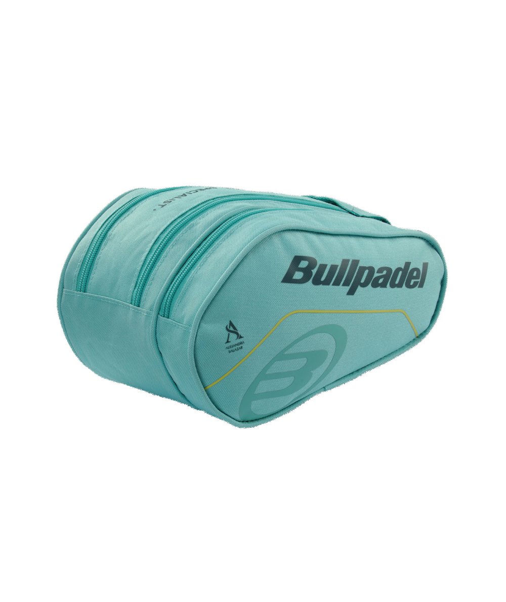 Trousse De Toilette Bullpadel XPLO Rouge - 26x13x14 Cm - Polyester 600D, Compartiments Multiples - Modèle Officiel Martin Di Nenno