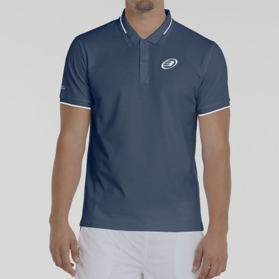 BULLPADEL LEIRO 25V NAVY BLUE POLO SHIRT