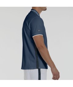 tienda de padel Madrid, tienda de padel online, tienda de padel españa, tienda de padel en linea, POLO BULLPADEL LEIRO 25V AZUL 