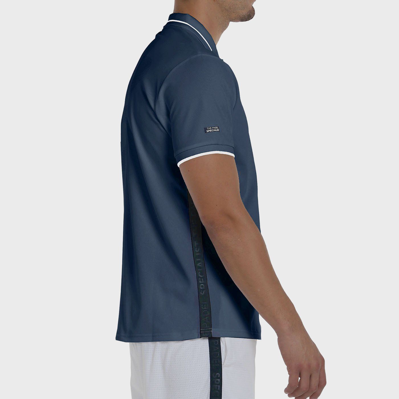 BULLPADEL LEIRO 25V NAVY BLUE POLO SHIRT