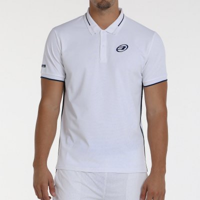 BULLPADEL LEIRO 25V WHITE POLO SHIRT