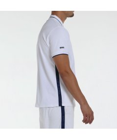 tienda de padel Madrid, tienda de padel online, tienda de padel españa, tienda de padel en linea, POLO BULLPADEL LEIRO 25V BLANC