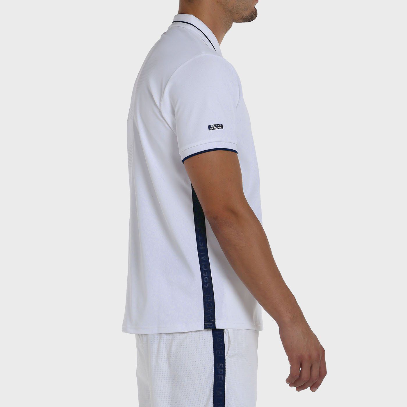 POLO BULLPADEL LEIRO 25V BLANC