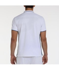 tienda de padel Madrid, tienda de padel online, tienda de padel españa, tienda de padel en linea, POLO BULLPADEL LEIRO 25V BLANC