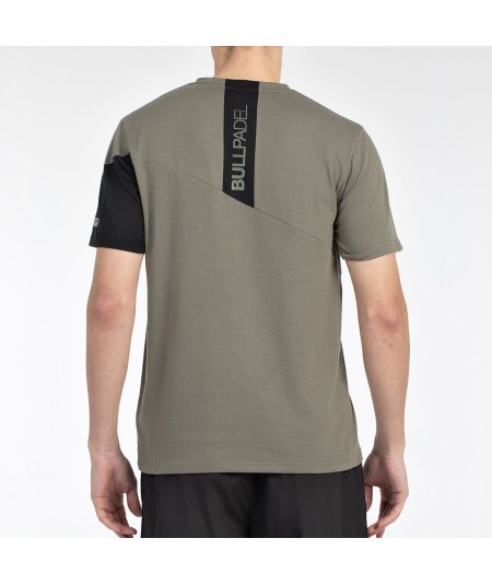 tienda de padel Madrid, tienda de padel online, tienda de padel españa, tienda de padel en linea, CAMISETA BULLPADEL MONTIA KAKI