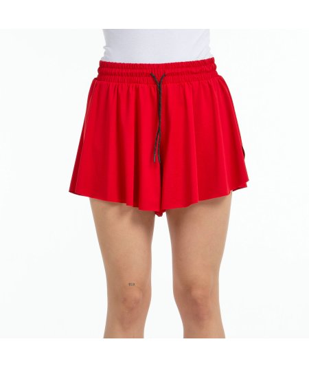 tienda de padel Madrid, tienda de padel online, tienda de padel españa, tienda de padel en linea, SHORT BULLPADEL ELECTRA CEREZA
