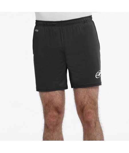 tienda de padel Madrid, tienda de padel online, tienda de padel españa, tienda de padel en linea, SHORT BULLPADEL MEIS 25V NEGRO