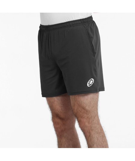 tienda de padel Madrid, tienda de padel online, tienda de padel españa, tienda de padel en linea, SHORT BULLPADEL MEIS 25V NEGRO