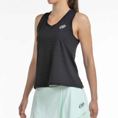 tienda de padel Madrid, tienda de padel online, tienda de padel españa, tienda de padel en linea, CAMISETA BULLPADEL ADIES NEGRO