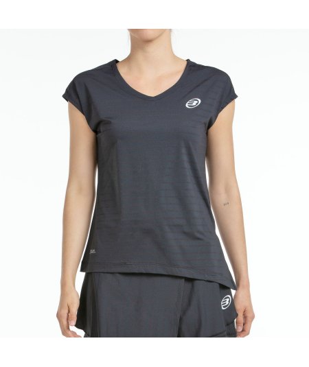 tienda de padel Madrid, tienda de padel online, tienda de padel españa, tienda de padel en linea, CAMISETA BULLPADEL ADOROS NEGR