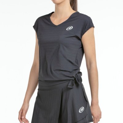 tienda de padel Madrid, tienda de padel online, tienda de padel españa, tienda de padel en linea, CAMISETA BULLPADEL ADOROS NEGR