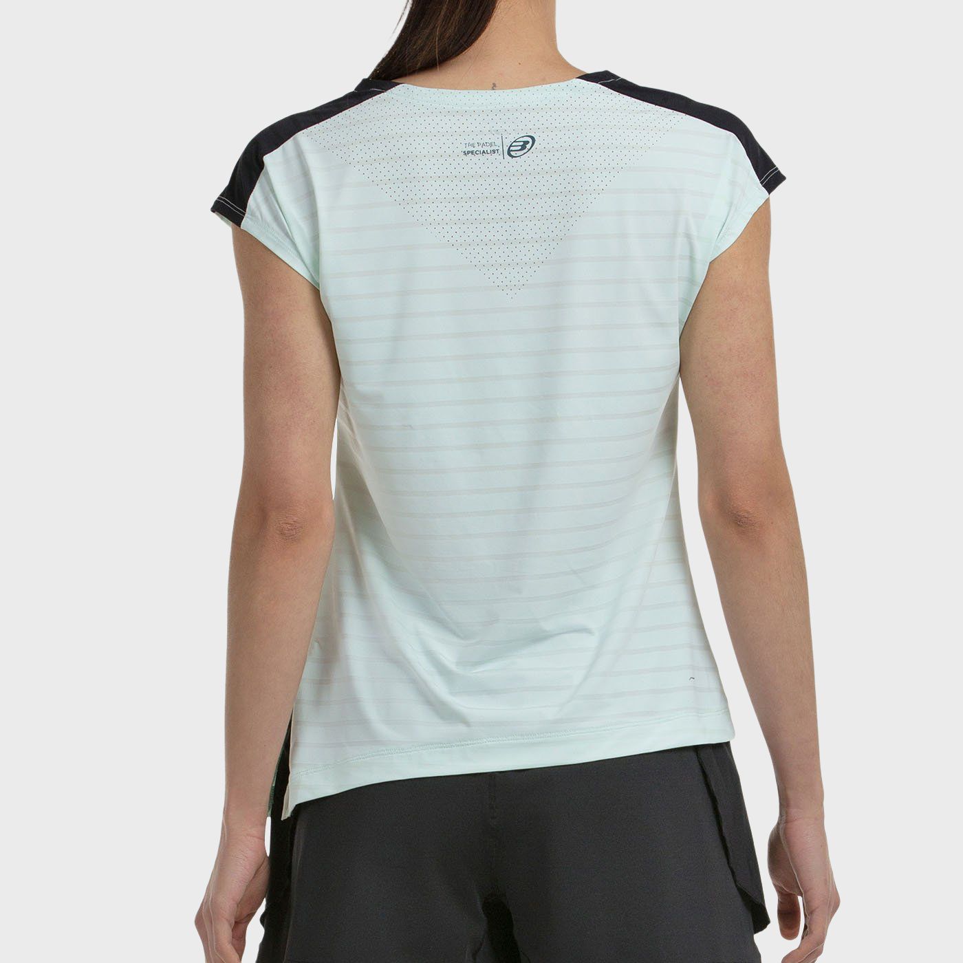 tienda de padel Madrid, tienda de padel online, tienda de padel españa, tienda de padel en linea, CAMISETA BULLPADEL ADOROS VERD