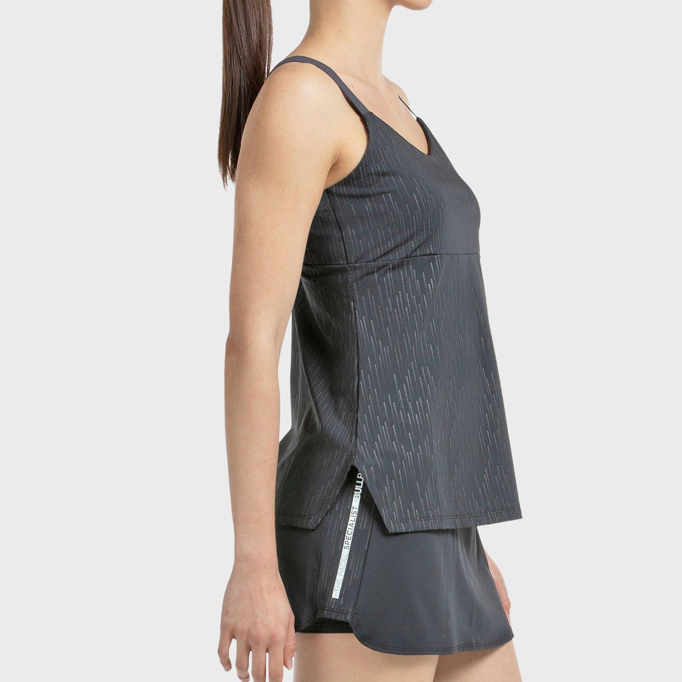 T-SHIRT BULLPADEL ADURI NOIR