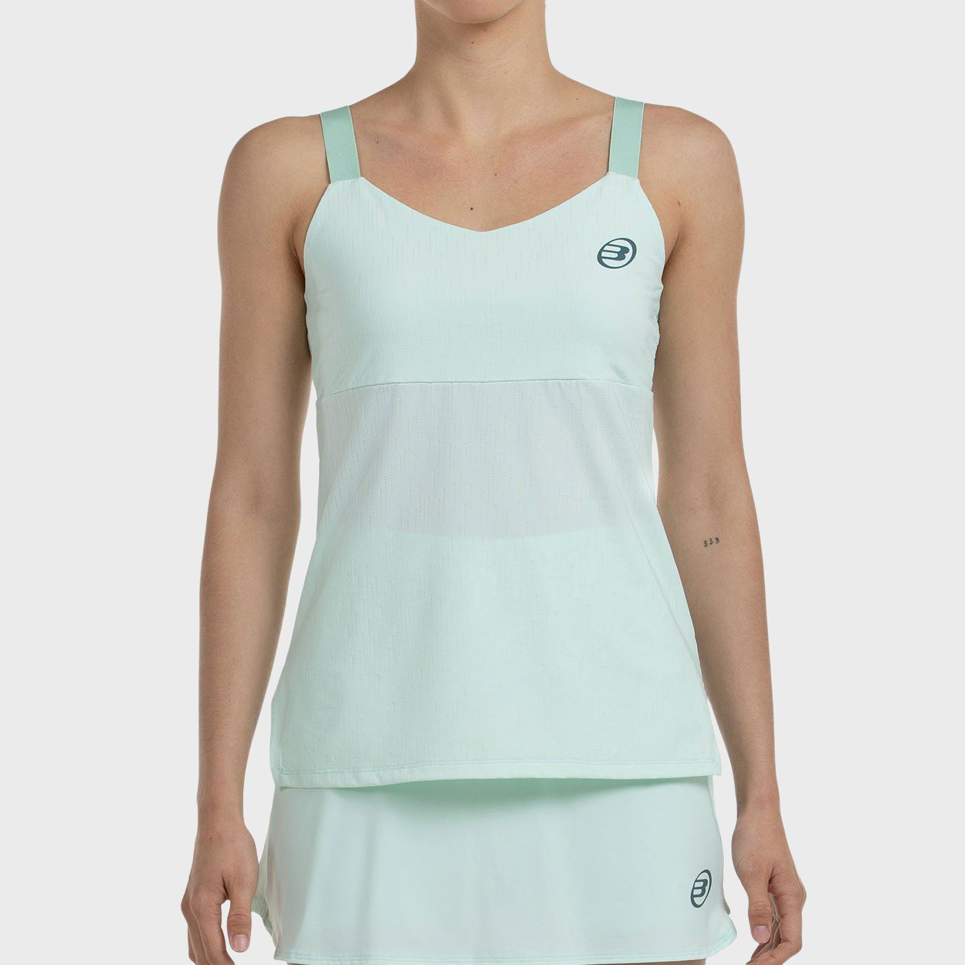 tienda de padel Madrid, tienda de padel online, tienda de padel españa, tienda de padel en linea, CAMISETA BULLPADEL ADURI VERDE