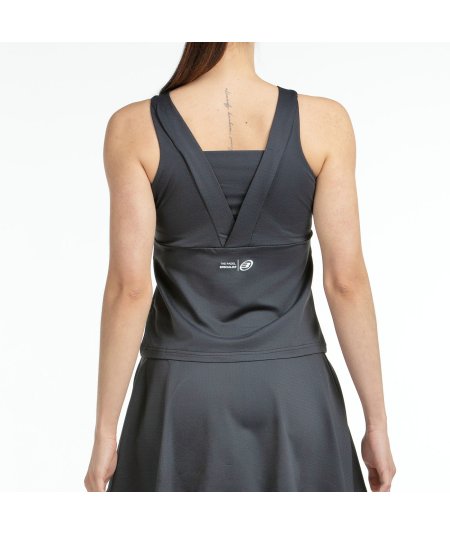 tienda de padel Madrid, tienda de padel online, tienda de padel españa, tienda de padel en linea, CAMISETA BULLPADEL AFOSA NEGRO
