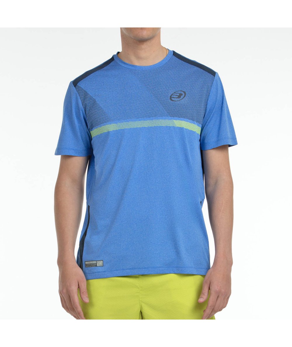 tienda de padel Madrid, tienda de padel online, tienda de padel españa, tienda de padel en linea, CAMISETA BULLPADEL BILAO AZUL 