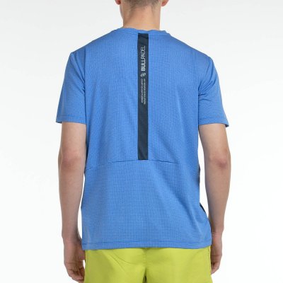 tienda de padel Madrid, tienda de padel online, tienda de padel españa, tienda de padel en linea, CAMISETA BULLPADEL BILAO AZUL 