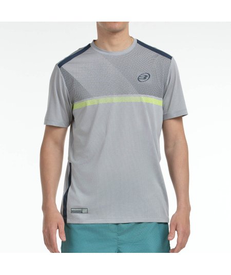 tienda de padel Madrid, tienda de padel online, tienda de padel españa, tienda de padel en linea, CAMISETA BULLPADEL BILAO GRIS 