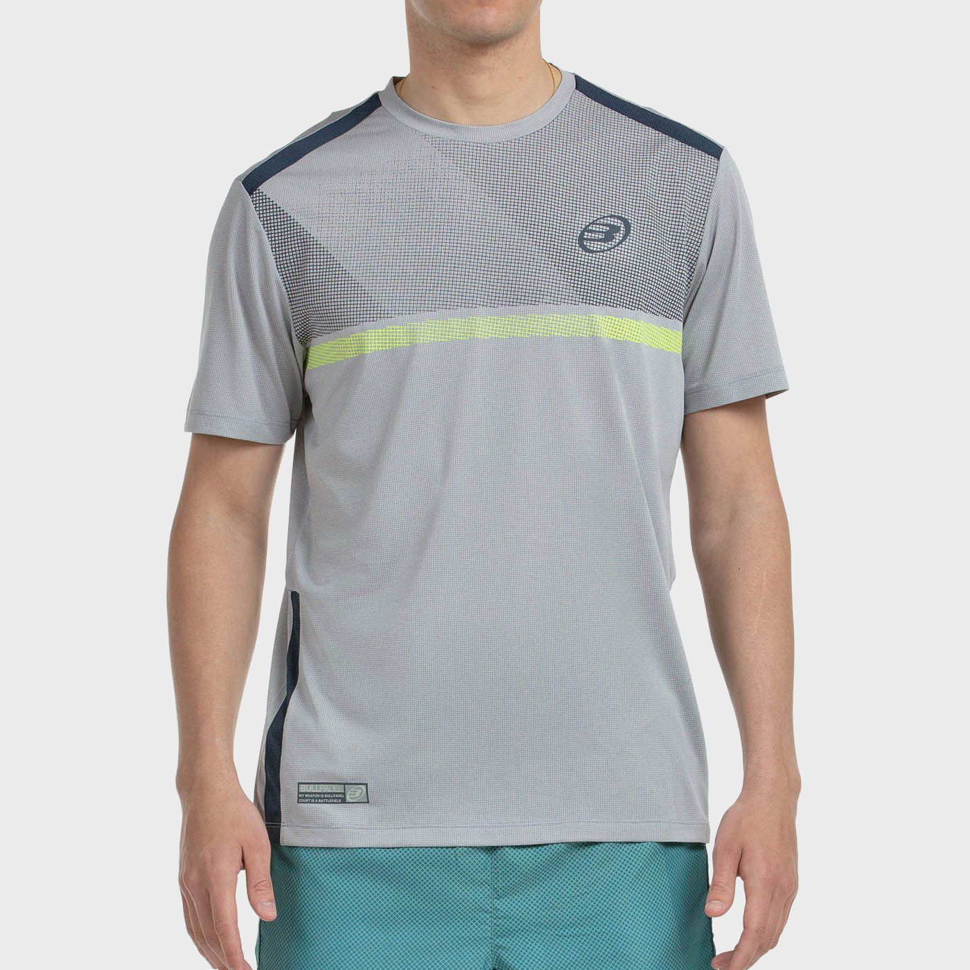 T-SHIRT BULLPADEL BILAO GRIS MEDIO VIGORE