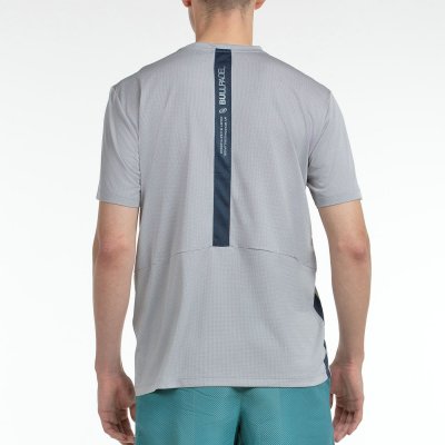 tienda de padel Madrid, tienda de padel online, tienda de padel españa, tienda de padel en linea, CAMISETA BULLPADEL BILAO GRIS 