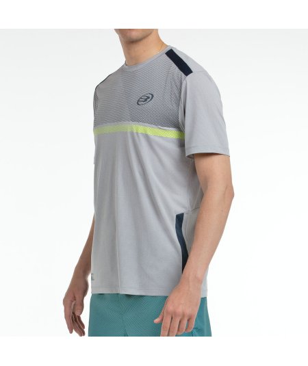 tienda de padel Madrid, tienda de padel online, tienda de padel españa, tienda de padel en linea, CAMISETA BULLPADEL BILAO GRIS 