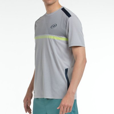 tienda de padel Madrid, tienda de padel online, tienda de padel españa, tienda de padel en linea, CAMISETA BULLPADEL BILAO GRIS 