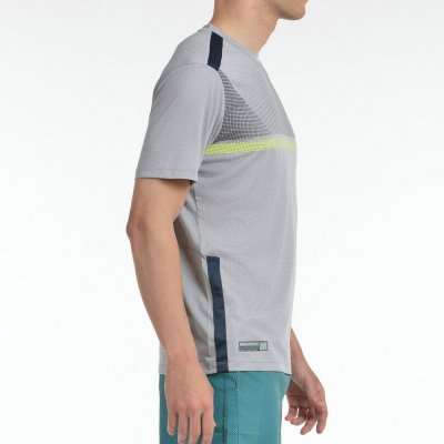 tienda de padel Madrid, tienda de padel online, tienda de padel españa, tienda de padel en linea, CAMISETA BULLPADEL BILAO GRIS 