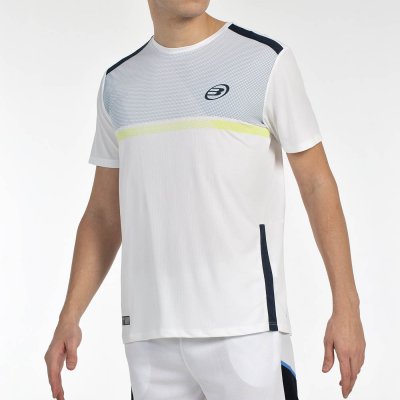 tienda de padel Madrid, tienda de padel online, tienda de padel españa, tienda de padel en linea, CAMISETA BULLPADEL BILAO BLANC