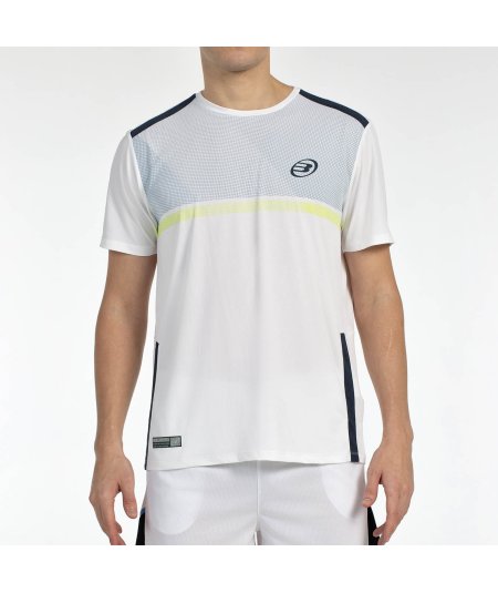 tienda de padel Madrid, tienda de padel online, tienda de padel españa, tienda de padel en linea, CAMISETA BULLPADEL BILAO BLANC