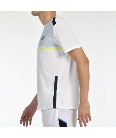 tienda de padel Madrid, tienda de padel online, tienda de padel españa, tienda de padel en linea, CAMISETA BULLPADEL BILAO BLANC