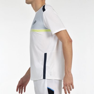 tienda de padel Madrid, tienda de padel online, tienda de padel españa, tienda de padel en linea, CAMISETA BULLPADEL BILAO BLANC