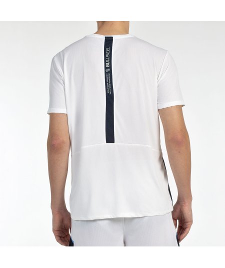 tienda de padel Madrid, tienda de padel online, tienda de padel españa, tienda de padel en linea, CAMISETA BULLPADEL BILAO BLANC