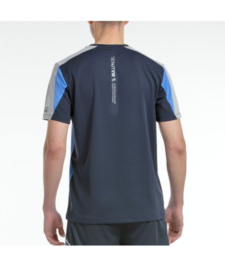 tienda de padel Madrid, tienda de padel online, tienda de padel españa, tienda de padel en linea, CAMISETA BULLPADEL BREGO AZUL 