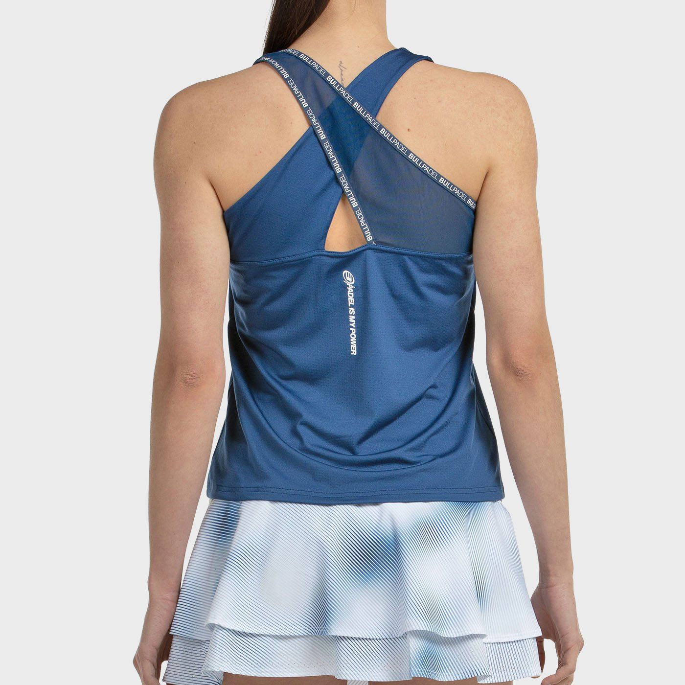 tienda de padel Madrid, tienda de padel online, tienda de padel españa, tienda de padel en linea, CAMISETA BULLPADEL DACA AZUL T