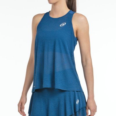 tienda de padel Madrid, tienda de padel online, tienda de padel españa, tienda de padel en linea, CAMISETA BULLPADEL DALENA AZUL